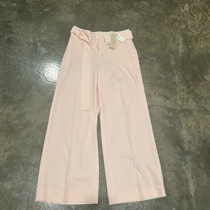 Banana Republic Wide leg Pink Dress Pants size 0 petite